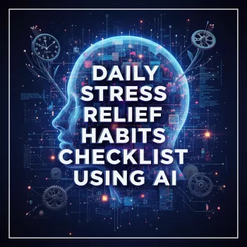 Daily Calm & Focus Checklist: Tiny Habits + AI Support